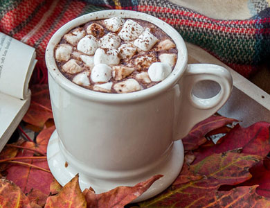 Chocolat chaud caramel